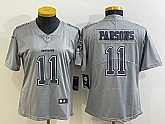 Women's Dallas Cowboys #11 Micah Parsons Grey Atmosphere Fashion 2022 Vapor Untouchable Stitched Nike Limited Jersey,baseball caps,new era cap wholesale,wholesale hats